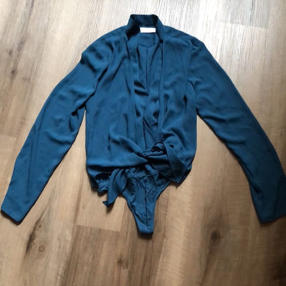 Babaton Edgard bodysuit teal - Picture 3 of 7